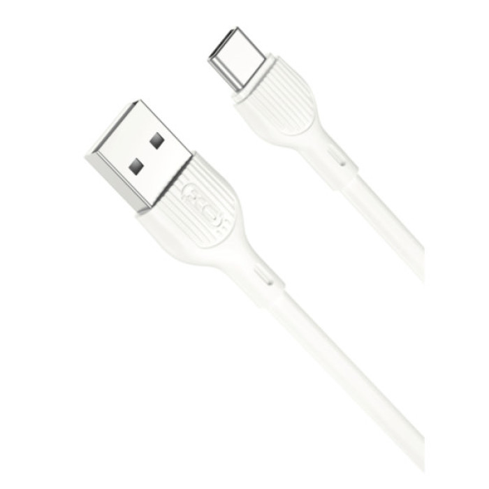 Дата кабель USB 2.0 AM to USB-C 2.0m 2.1A XO (CB-200UC)