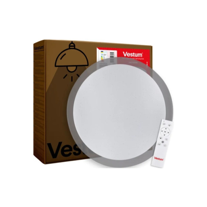 Світильник Vestum SATURN зоряне небо 76W 3000К-6500К RGB з ДК (VS-91072)