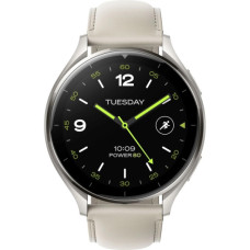 Смарт-годинник Xiaomi Watch 2 Titan BHR9306GL Gray Case White Leather Strap (1093970)