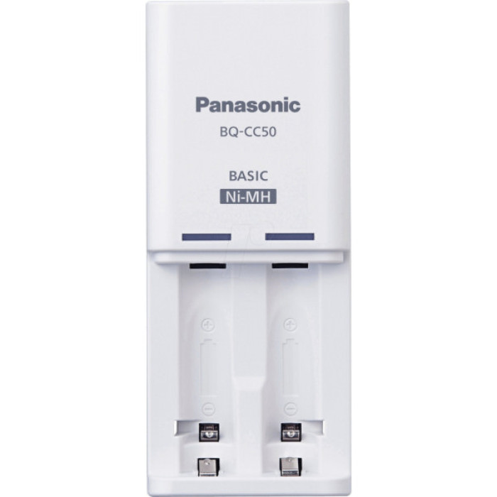 Зарядний пристрій для акумуляторів Panasonic Compact Charger + Eneloop 2AA 2000 mAh (K-KJ50MCD20E)