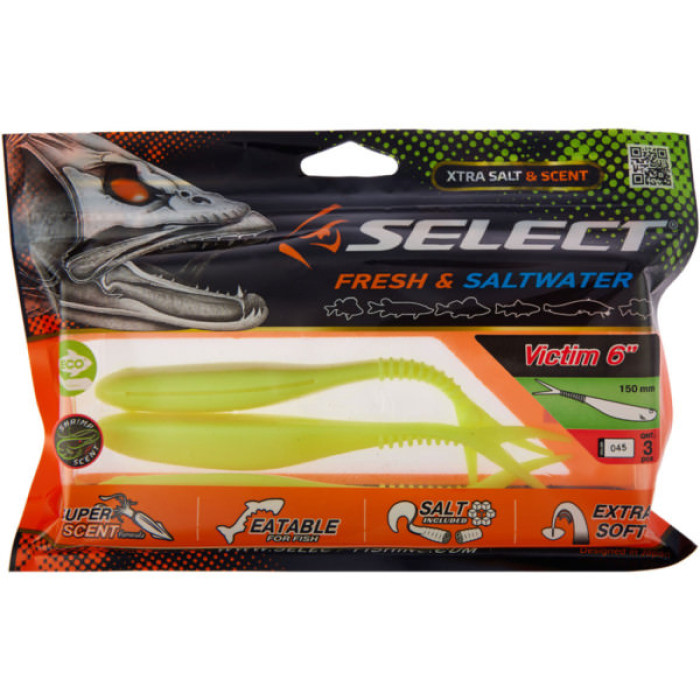 Силікон рибальський Select Victim V-Tail 6" 045 (3 шт/уп) (1870.74.49)
