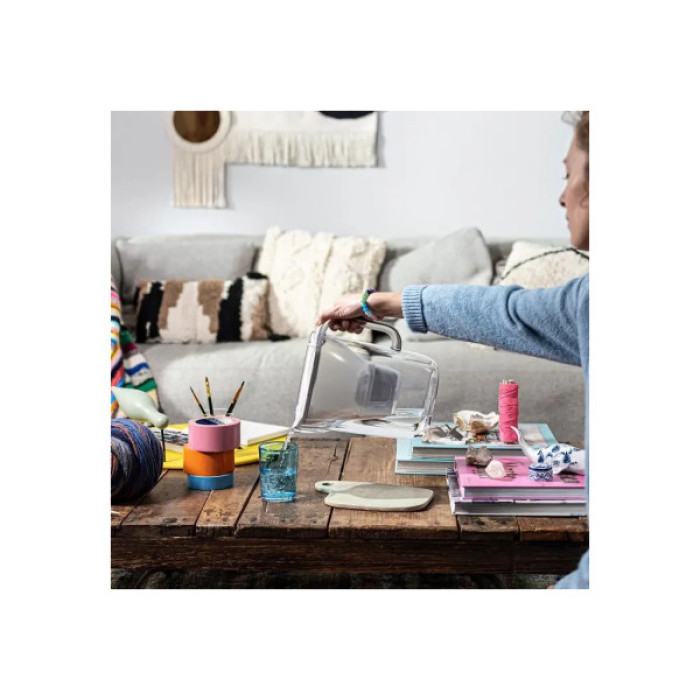 Фільтр-глечик Brita Style Essential XL MXPro 3.6л з картриджем пісочний (1058044)