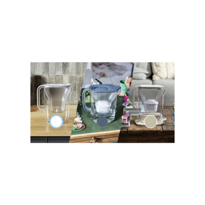 Фільтр-глечик Brita Style Essential XL MXPro 3.6л з картриджем пісочний (1058044)