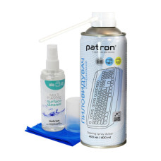 Універсальний чистячий набір Patron spray duster 400ml F3-020 +spray f/technF3-025 (CS-PN-BUNDL-10)