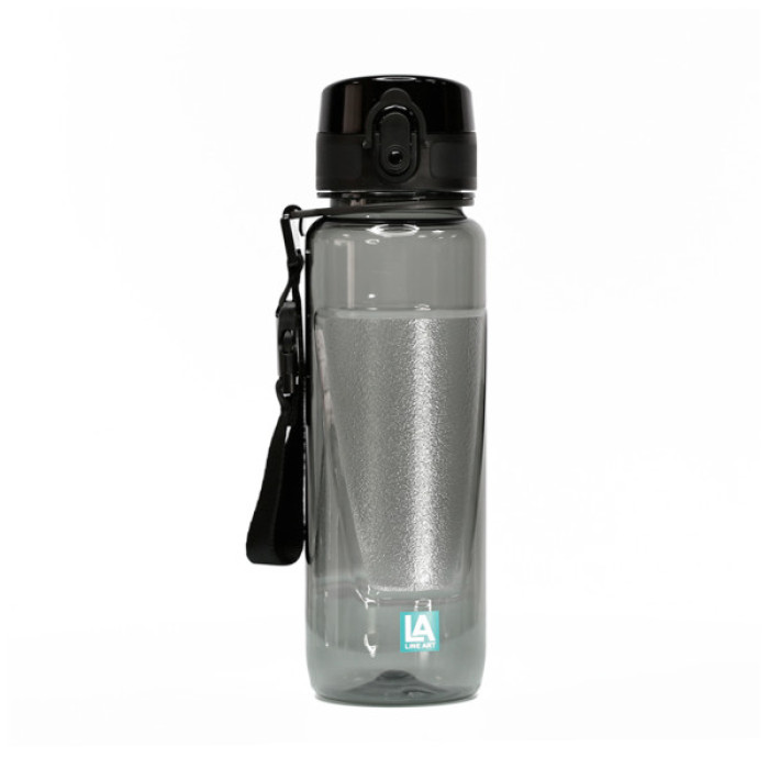 Пляшка для води Line Art Lens 600 мл сірий (60014418LA-07)