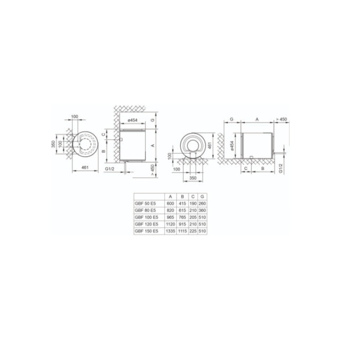 Бойлер TIKI GBF 100V9 (700148)