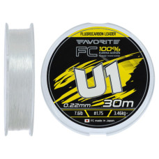Флюорокарбон Favorite U1 FC 30m 1.75/0.22mm 7.6lb/3.46kg (1693.12.11)