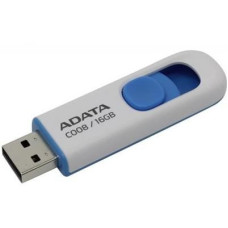USB флеш накопичувач ADATA 16GB C008 White USB 2.0 (AC008-16G-RWE)