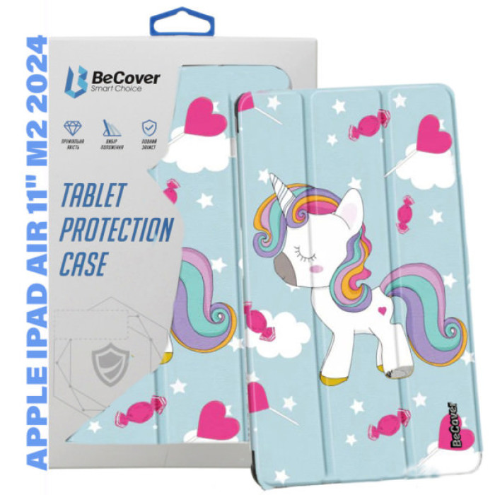 Чохол до планшета BeCover Smart Case Apple iPad Air 11" M2/M3 (2024/2025) Unicorn (711610)