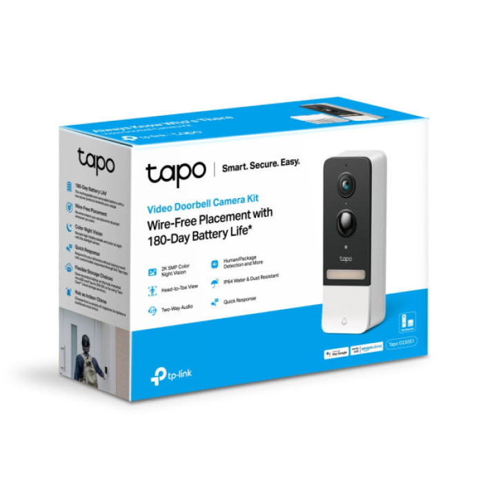 Відеодомофон TP-Link Tapo D230S1 (TAPO-D230S1)