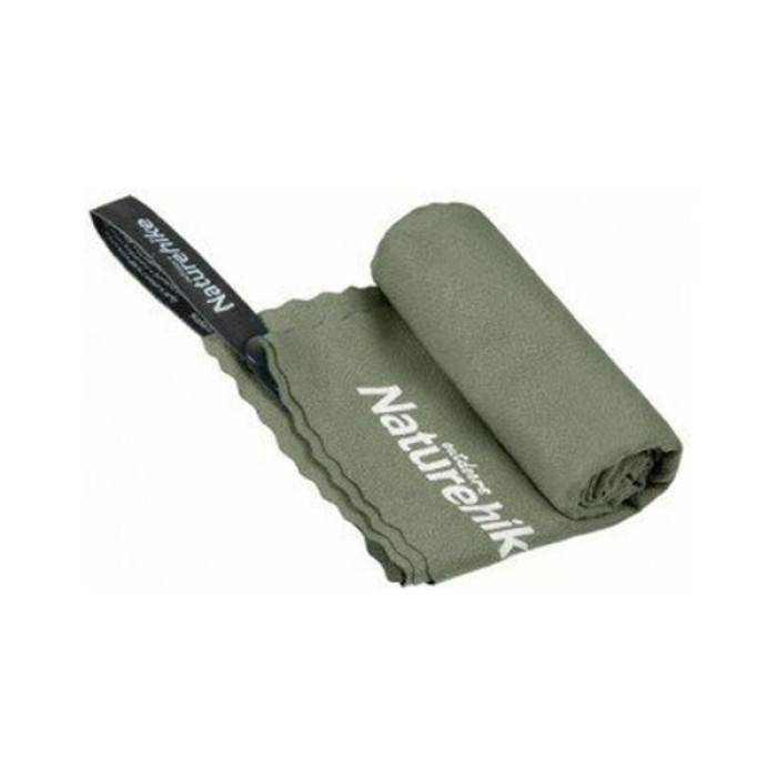 Туристичний рушник Naturehike MJ01 Ultralight NH19Y001-J 80 см х 40 см оливковий (6927595735831)