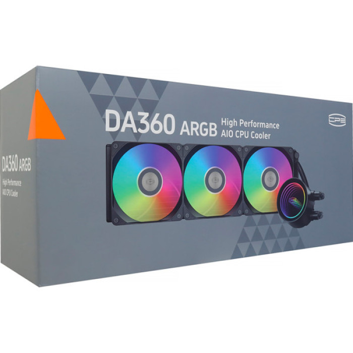 Система рідинного охолодження PcCooler DA360 ARGB BK