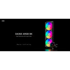 Система рідинного охолодження PcCooler DA360 ARGB BK