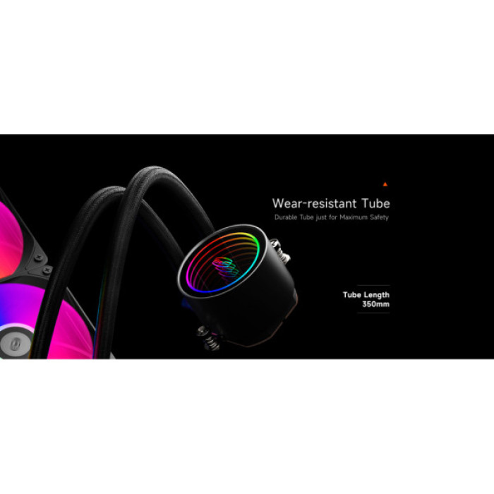 Система рідинного охолодження PcCooler DA360 ARGB BK