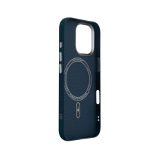 Чохол до мобільного телефона Armorstandart LikeCarbon2 MagCase Apple iPhone 17 Kevlar Dark Blue (ARM88613)