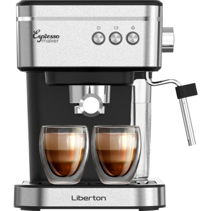 Ріжкова кавоварка еспресо Liberton LCM-2204