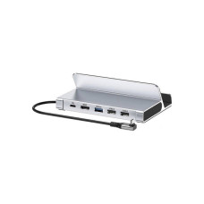 Концентратор Choetech USB3.1 Type-C to HDMI/USB 3.0x2/USB 2.0/USB-C PD 100W Hub 7-in-1 (HUB-M77-GY)