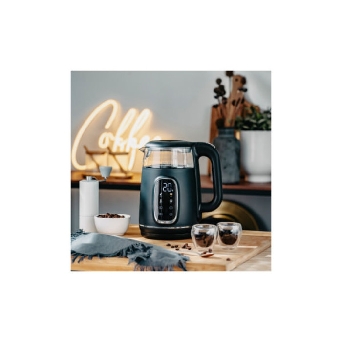 Електрочайник Adler AD 1305 black silver