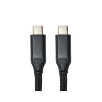 Дата кабель USB-C to USB-C 3.0m PD60W black San Guan (CA914104)