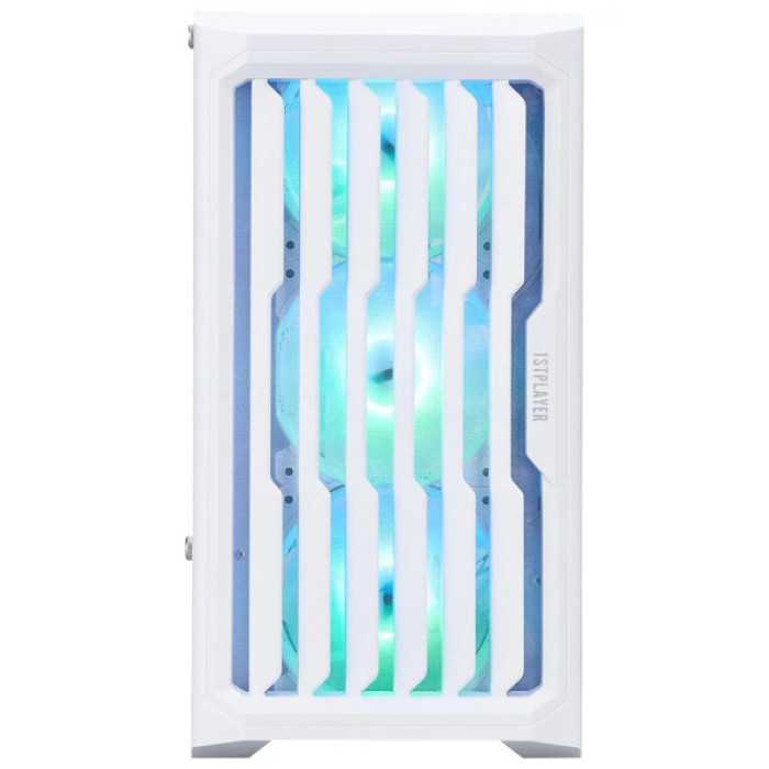 Корпус для ПК 1stPlayer H2-WH-4F7-W