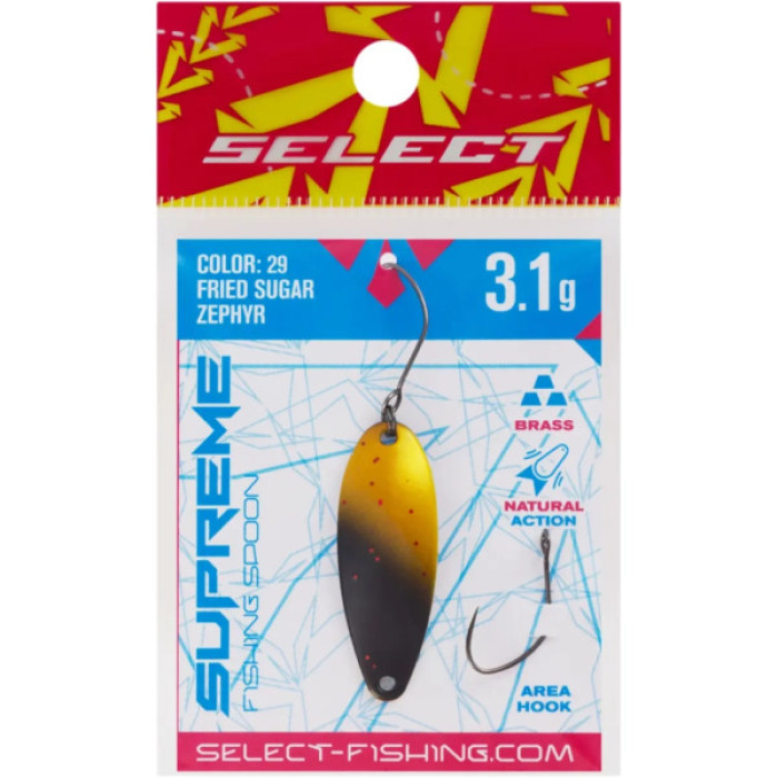 Блешня Select Supreme 3.1g 34mm 29 Fried Sugar Zephyr (1870.80.80)