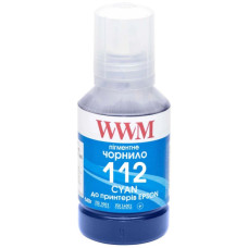 Чорнило WWM Epson L11160/6490 №112 140г Cyan pigmented (E112CP)
