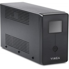 Пристрій безперебійного живлення Vinga LCD 800VA metal case (VPC-800M)