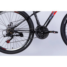 Велосипед Space 26" MARS DD FR рама-13" ST 2026 червоно-чорний (OPS-SP-26-075)