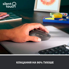 Мишка Logitech Signature M650 L Wireless LEFT Graphite (910-006239)