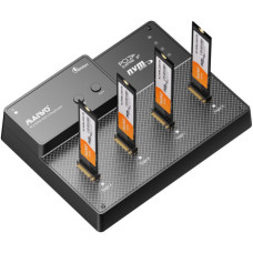 Док-станція для накопичувачів Maiwo 4*NVMe M.2 SSD Key M/B+M to USB4.0 USB-C 40Gbps (K3015P4)