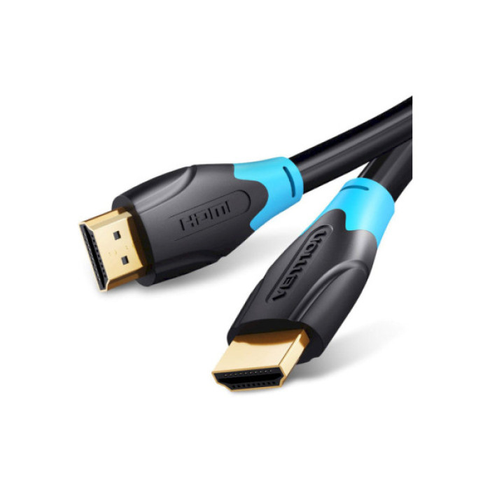 Кабель мультимедійний HDMI M to HDMI M 2.0m V2.0 4K30Hz Vention (AACBH)