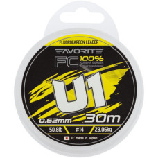 Флюорокарбон Favorite U1 FC 30m 14/0.62mm 50.8lb/23.06kg (1693.12.23)