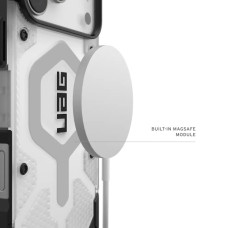 Чохол до мобільного телефона UAG Pathfinder Clear MagSafe iPhone 17 Pro Max Ice/Silver (114552114333)