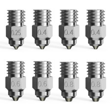 Хотенд (Сопло) Creality Nozzle Kit 8pcs Bi-metallic High-end (4008030057)