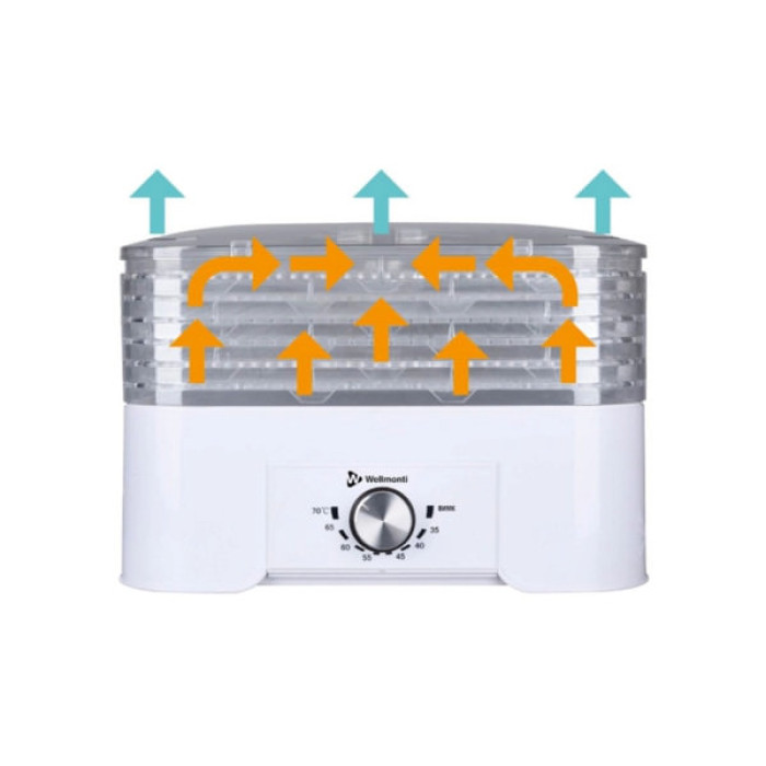 Сушка для овочів та фруктів Wellmonti WM-1012