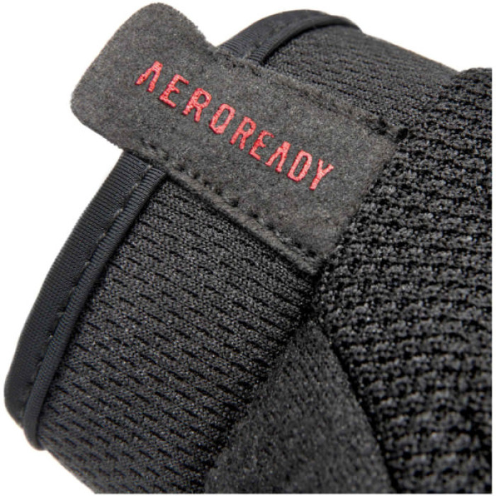Рукавички для фітнесу Adidas Essential Training Gloves ADGB-15001RD чорний, червоний S (885652025843)