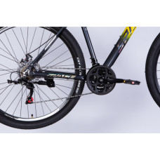 Велосипед Space 29" PHAETON DD FR рама-20" AL 2026 сіро-жовтий (OPS-SP-29-192)