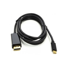 Кабель мультимедійний USB-C to DisplayPort M 1.8m Thunderbolt 3 4K PowerPlant (CA911844)