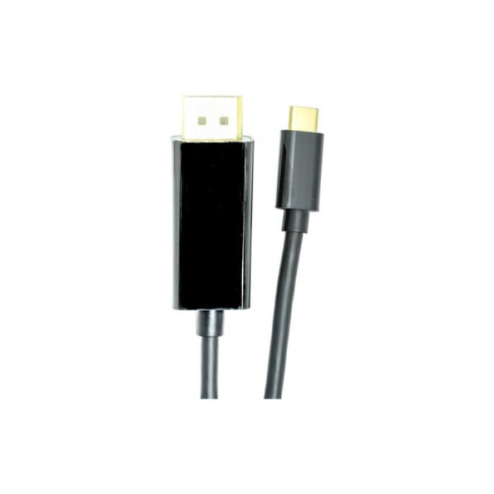 Кабель мультимедійний USB-C to DisplayPort M 1.8m Thunderbolt 3 4K PowerPlant (CA911844)