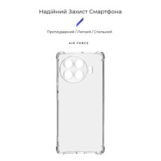 Чохол до мобільного телефона Armorstandart Air Force Tecno Spark 20 Pro+ (KJ7) Camera cover Transparent (ARM75506)