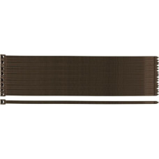 Стяжка Neo Tools 50шт, пластик, 7.6х380мм, коричнева (15-970)