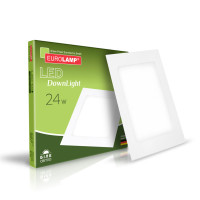 Світильник Eurolamp Downlight 24W 4000K (LED-DLS-24/4)