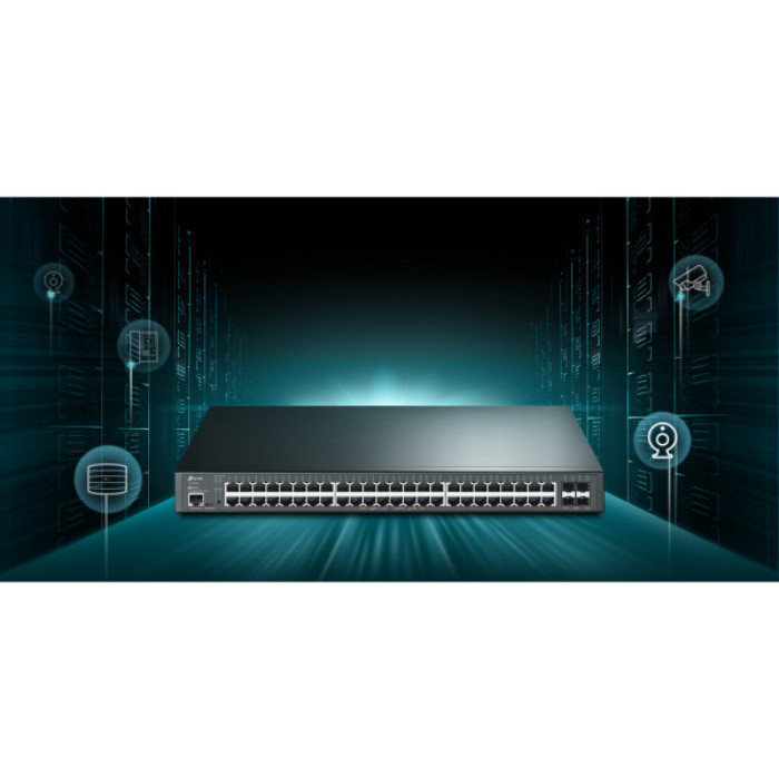 Комутатор мережевий TP-Link SG3452XP