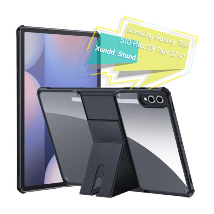 Чохол до планшета Xundd Stand Samsung Galaxy Tab S10 Plus (SM-X820/SM-X826)/S9 Plus (SM-X810/SM-X816) 12.4" Black (713246)