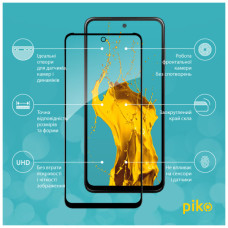 Скло захисне Piko Full Glue MOTO G13/G23/G53 Black (1283126567322)