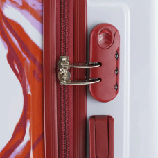 Валіза Semi Line 20" S T5654-1 White/Red Print (DAS302888)