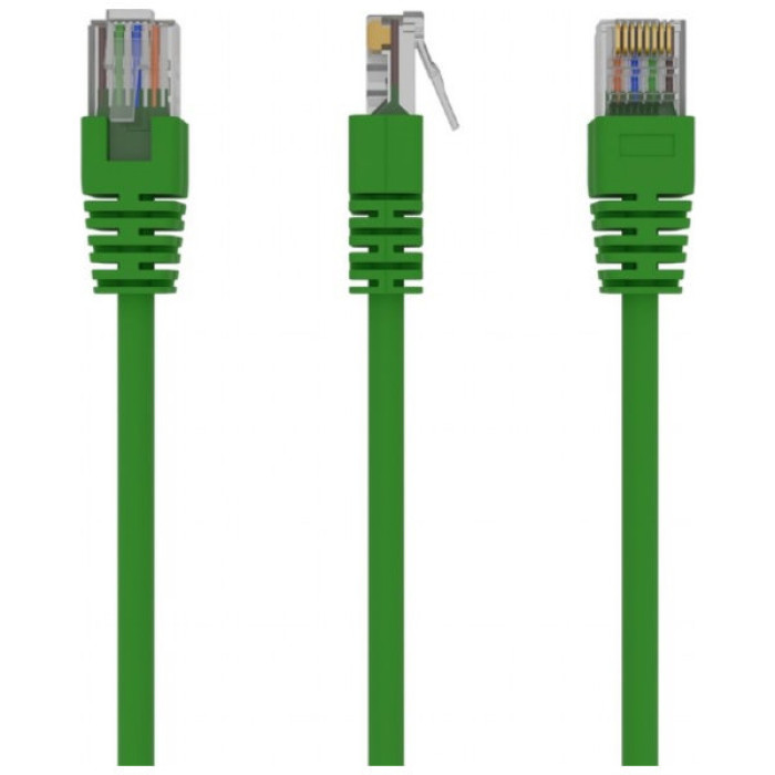Патч-корд 3м UTP cat 5е CCA Cablexpert (PP12-3M/G)