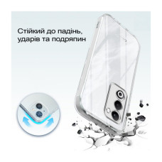 Чохол до мобільного телефона BeCover Silicone Oppo A5 2025 4G/5G Transparent (713882)