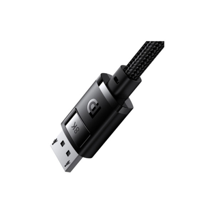 Кабель мультимедійний DisplayPort M to DisplayPort M 2.0m 8K Baseus (B00633706111-02)