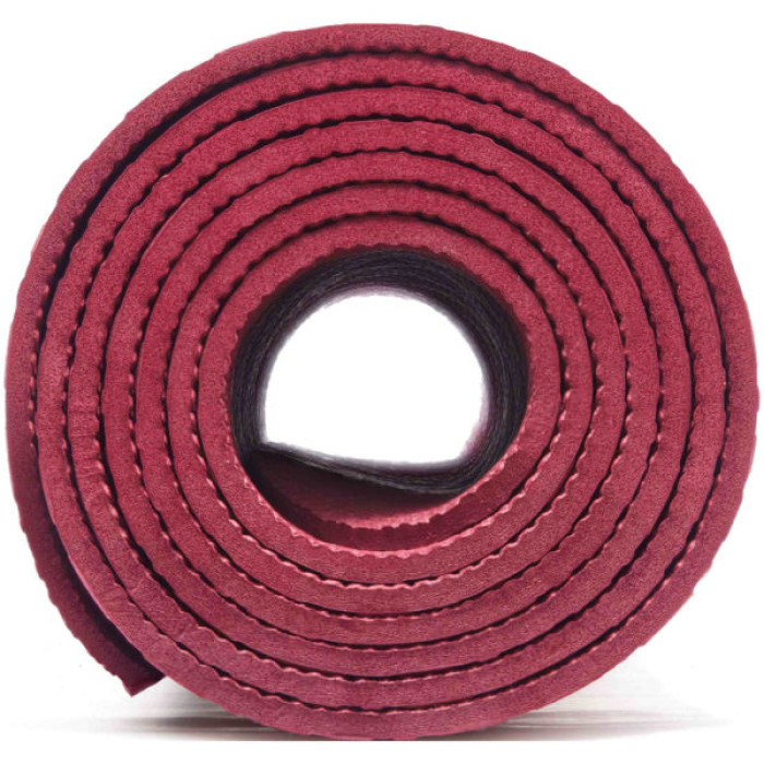 Килимок для йоги Adidas Yoga Mat ADYG-10001CB Уні 176 х 61 х 0,4 см бордовий (885652026604)